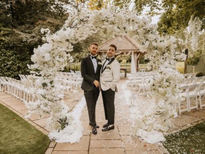 Tom & Conan Weddings at Moddershall Oaks
