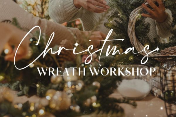 Christmas wreath workshop