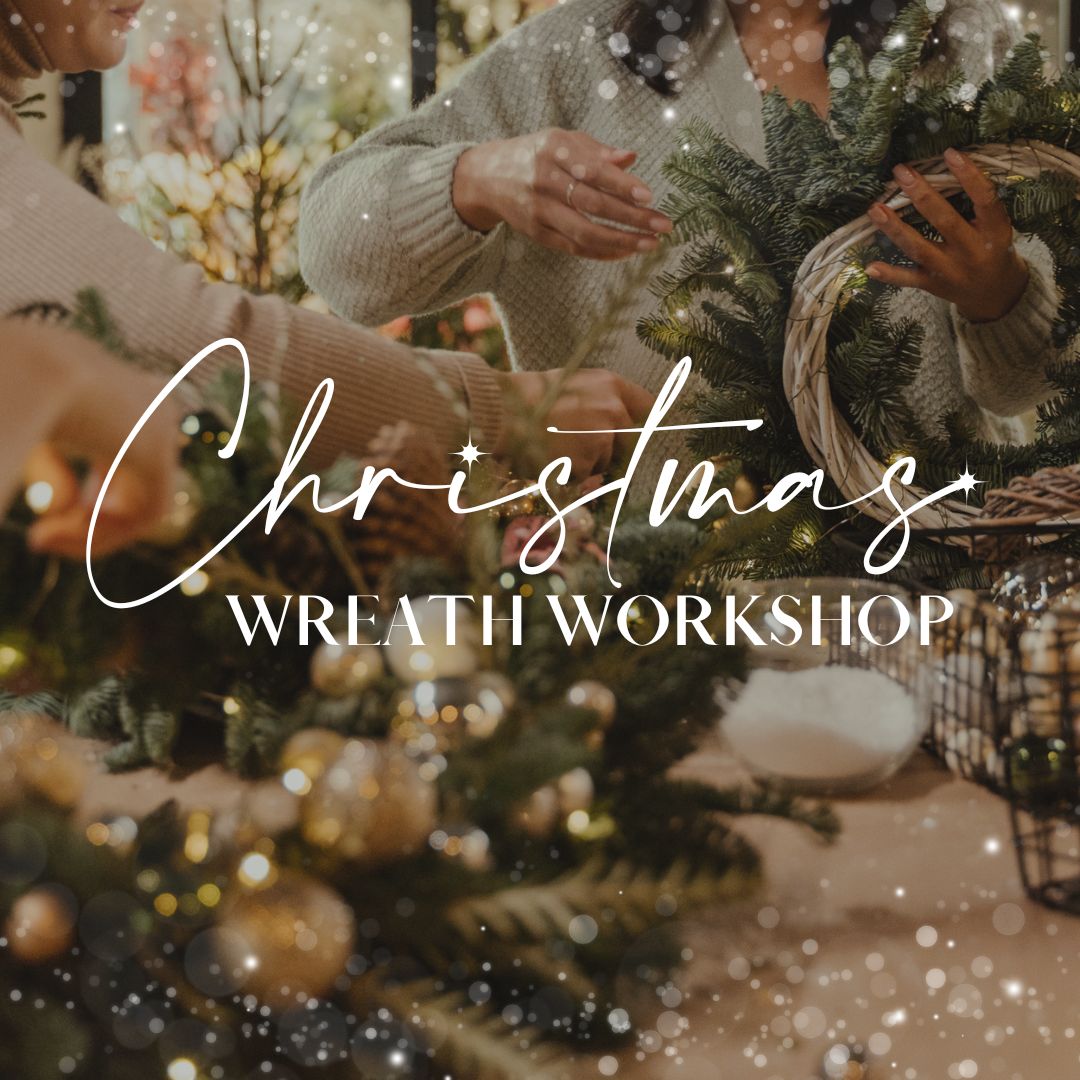 Christmas wreath workshop