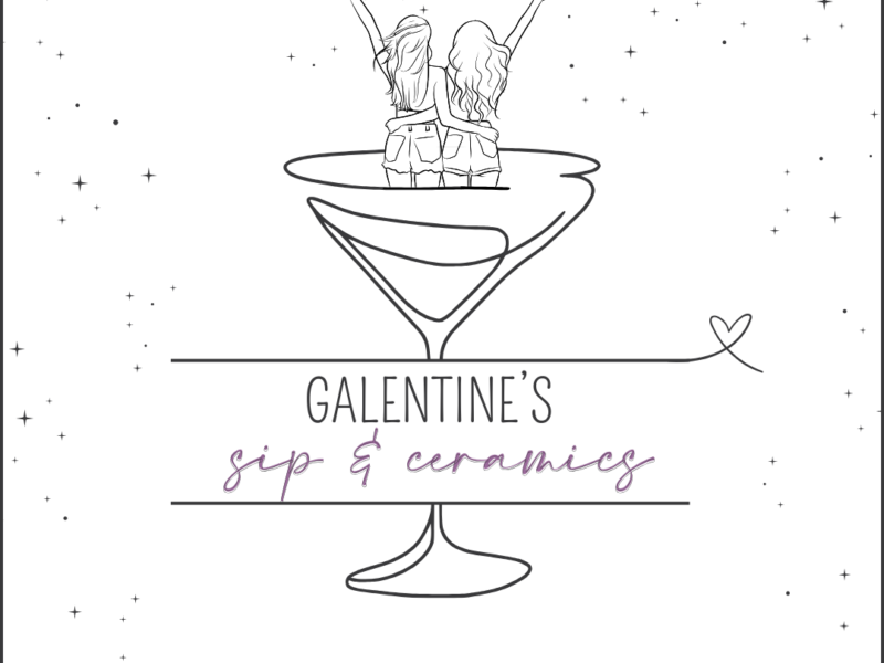 Sip & Ceramics Galentine's