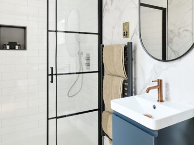 Woodland pod bathroom