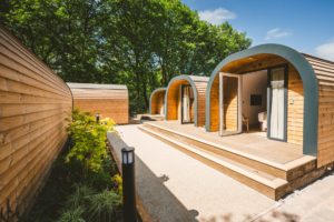 Woodland pod village