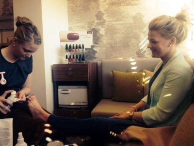 Blush Lounge Pedicure Pamper